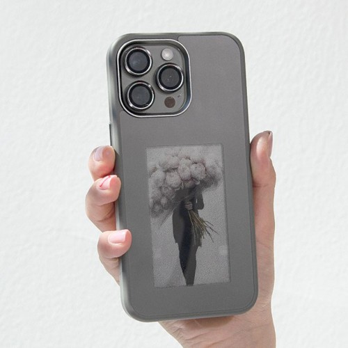 TPU+PC чохол Ink Show 2.0 для Apple iPhone 14 Pro (6.1") Grey