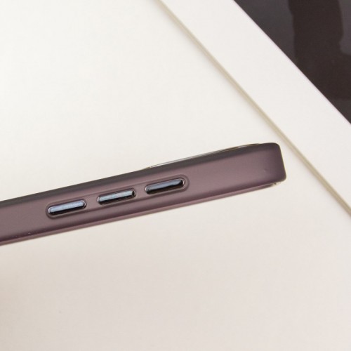 Чехол TPU+PC Lily с MagSafe для Apple iPhone 14 Pro (6.1") Тёмно-фиолетовый