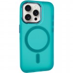 Чехол TPU+PC Lily с MagSafe для Apple iPhone 14 Pro Max (6,7") Зеленый
