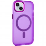 Чохол TPU+PC Lily with MagSafe для Apple iPhone 15 (6.1") Purple