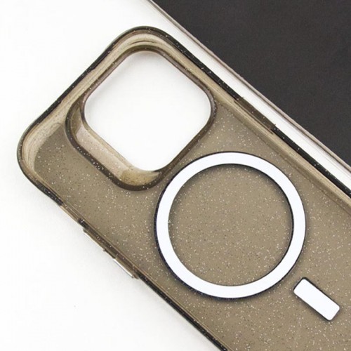 Чехол TPU Radiance с MagSafe для Apple iPhone 12 Pro Max (6.7") Черный