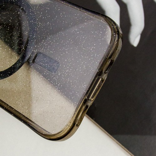 Чохол TPU Radiance with MagSafe для Apple iPhone 14 (6.1") Black