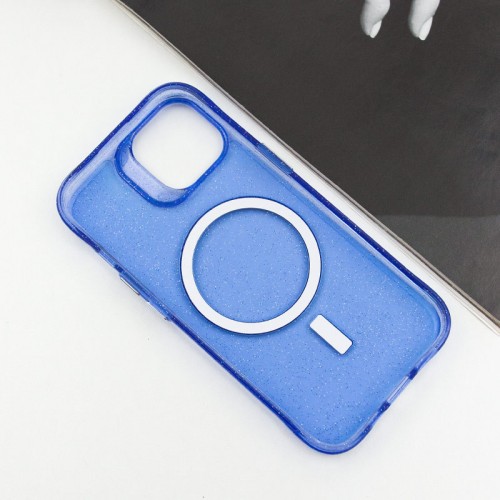 Чохол TPU Radiance with MagSafe для Apple iPhone 14 (6.1") Blue