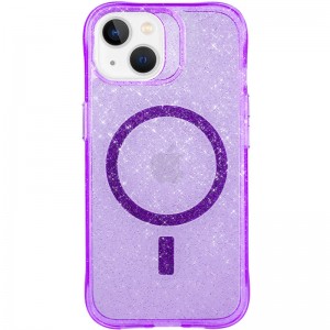 Чохол TPU Radiance with MagSafe для Apple iPhone 14 (6.1") Purple