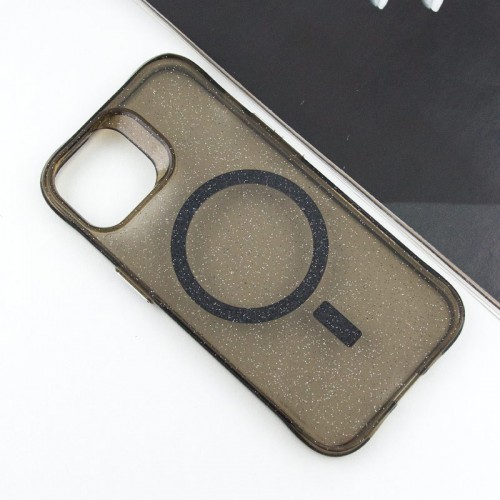 Чохол TPU Radiance with MagSafe для Apple iPhone 15 (6.1") Black