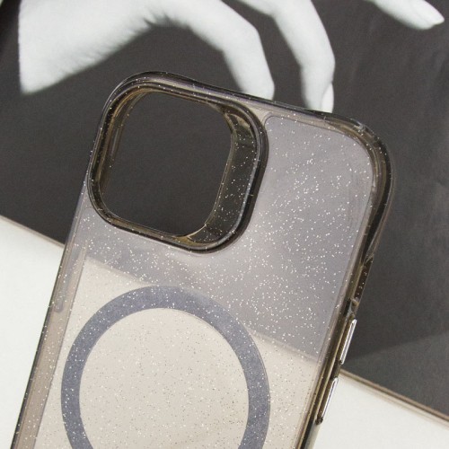 Чохол TPU Radiance with MagSafe для Apple iPhone 15 (6.1") Black
