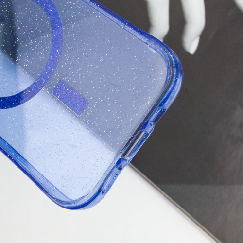 Чохол TPU Radiance with MagSafe для Apple iPhone 15 (6.1") Blue