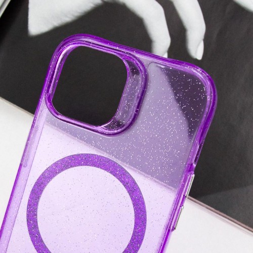 Чохол TPU Radiance with MagSafe для Apple iPhone 15 (6.1") Purple