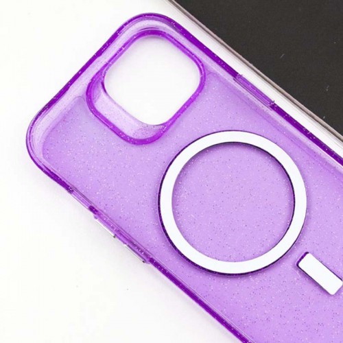 Чохол TPU Radiance with MagSafe для Apple iPhone 15 (6.1") Purple