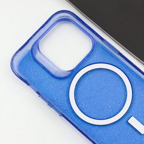 Чехол TPU Radiance с MagSafe для Apple iPhone 15 Pro Max (6.7") Синий