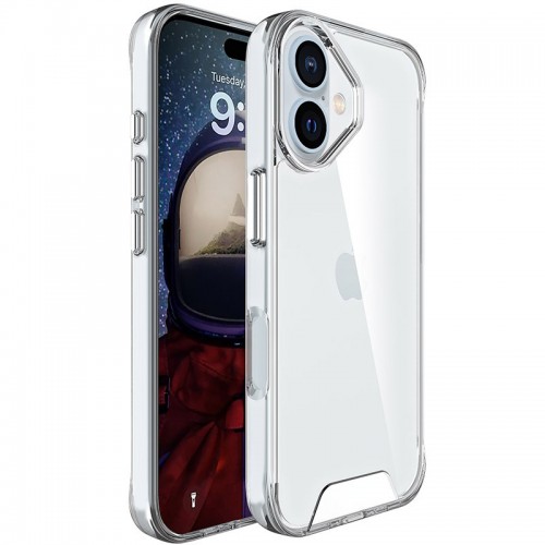 Чохол TPU Space Case transparent для Apple iPhone 16 Plus (6.7") Прозорий