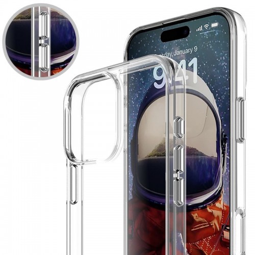Чохол TPU Space Case transparent для Apple iPhone 16 Pro Max (6.9") Прозорий