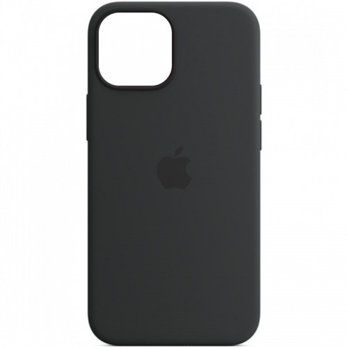 Чохол Silicone case (AAA) with Magsafe and Animation для Apple iPhone 14 (6.1") Чорний / Midnight