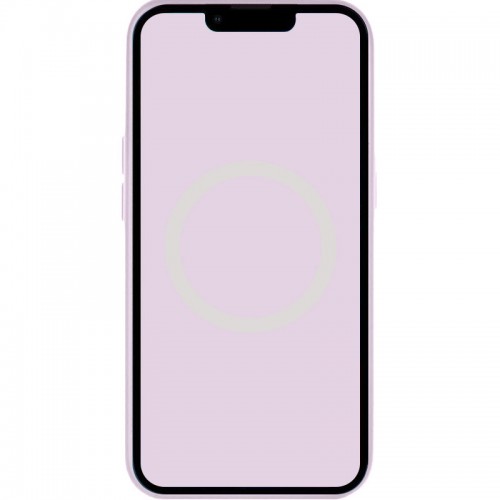 Чехол Silicone case (AAA) with Magsafe and Animation для Apple iPhone 14 (6.1") Сиреневый / Lilac