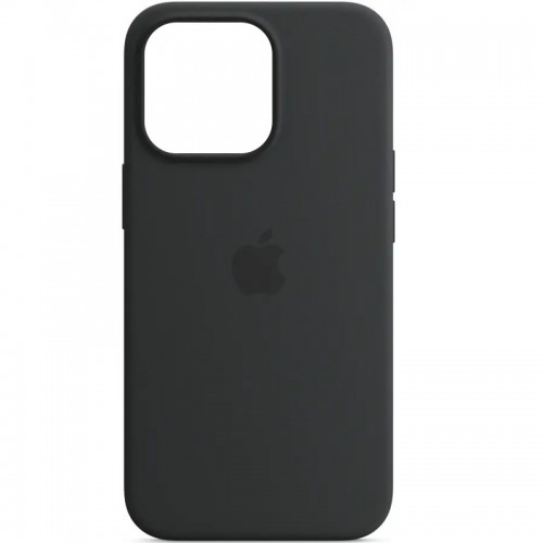 Чохол Silicone case (AAA) with Magsafe and Animation для Apple iPhone 14 Pro (6.1") Чорний / Midnight