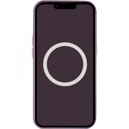 Чехол Silicone case (AAA) с Magsafe и анимацией для Apple iPhone 14 Pro Max (6.7") Фиолетовый / Elderberry