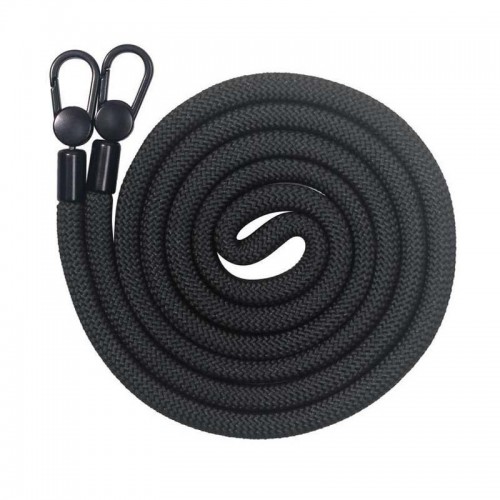 Чохол TPU Transparent with Straps для Apple iPhone 12 Pro Max (6.7") Black