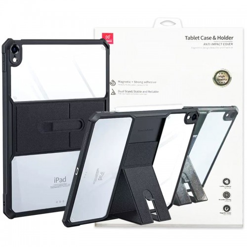 TPU+PC чохол Xundd Stand c посиленими кутами для Apple iPad Air 13" (2024-25) /Pro 12.9" (2020-2022) Чорний