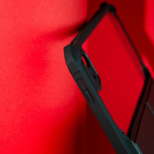 TPU+PC чохол Xundd Stand c посиленими кутами для Apple iPad Air 13" (2024-25) /Pro 12.9" (2020-2022) Чорний