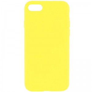 Чохол Silicone Case Full Protective (AA) NO LOGO для Apple iPhone 6/6s (4.7") Жовтий / Yellow