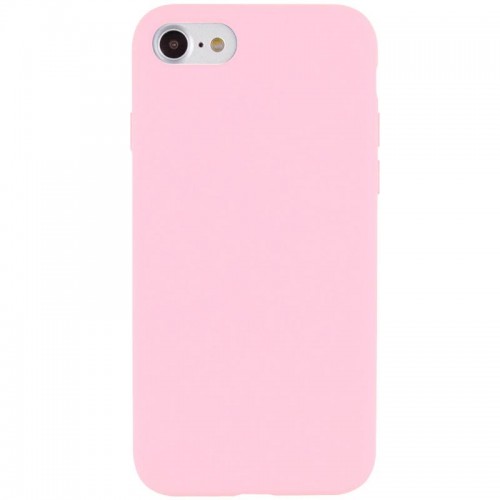Чохол Silicone Case Full Protective (AA) NO LOGO для Apple iPhone 6/6s (4.7") Рожевий / Light pink