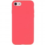 Чехол Silicone Case Full Protective (AA) NO LOGO для Apple iPhone 6/6s (4.7") Арбузный / Watermelon red