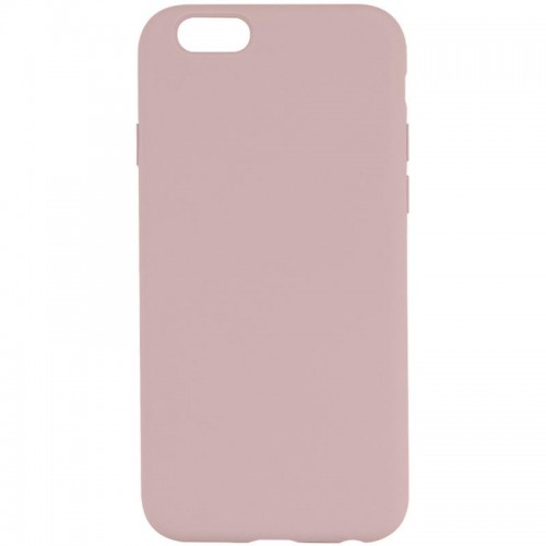 Чехол Silicone Case Full Protective (AA) NO LOGO для Apple iPhone 6/6s (4.7") Розовый / Chalk Pink