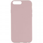 Чехол Silicone Case Full Protective (AA) NO LOGO для Apple iPhone 7 Plus / 8 Plus (5.5") Розовый / Chalk Pink