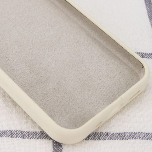 Чехол Silicone Case Full Protective (AA) NO LOGO для Apple iPhone XR (6.1") Бежевый / Antique White