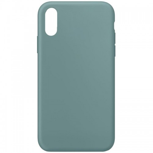 Чохол Silicone Case Full Protective (AA) NO LOGO для Apple iPhone XS Max (6.5") Зелений / Cactus