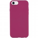 Чохол Silicone Case Full Protective (AA) NO LOGO для Apple iPhone SE (2020) / 7 / 8 (4.7") Бордовий / Maroon