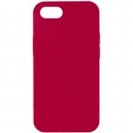 Чохол Silicone Case Full Protective (AA) NO LOGO для Apple iPhone SE (2020) / 7 / 8 (4.7") Червоний / Rose Red