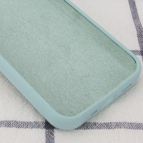 Чехол Silicone Case Full Protective (AA) NO LOGO для Apple iPhone 11 Pro Max (6.5") Бирюзовый / Turquoise