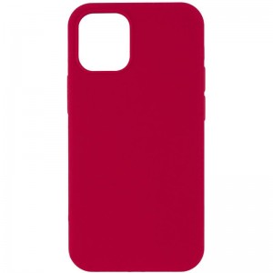 Чохол Silicone Case Full Protective (AA) NO LOGO для Apple iPhone 11 Pro Max (6.5") Червоний / Rose Red