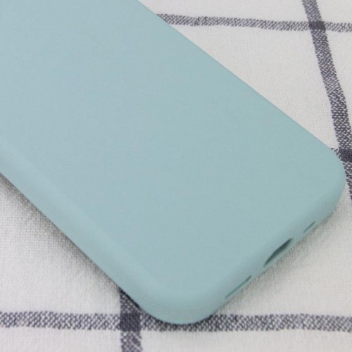 Чехол Silicone Case Full Protective (AA) NO LOGO для Apple iPhone 12 Pro Max (6.7") Бирюзовый / Turquoise