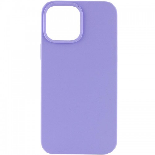 Чохол Silicone Case Full Protective (AA) NO LOGO для Apple iPhone 12 Pro Max (6.7") Бузковий / Dasheen