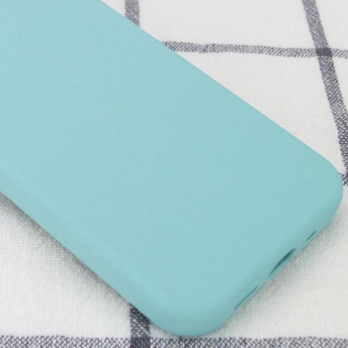 Чохол Silicone Case Full Protective (AA) NO LOGO для Apple iPhone 13 Pro (6.1") Бірюзовий / Marine Green