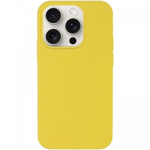 Чохол Silicone Case Full Protective (AA) NO LOGO для Apple iPhone 13 Pro (6.1") Жовтий / Yellow