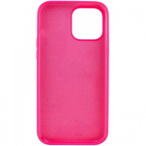 Чехол Silicone Case Full Protective (AA) NO LOGO для Apple iPhone 14 Pro (6.1") Розовый / Barbie pink