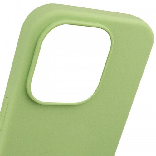 Чехол Silicone Case Full Protective (AA) NO LOGO для Apple iPhone 14 Pro Max (6.7") Мятный / Mint