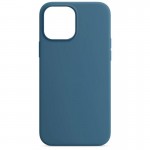 Чохол Silicone Case Full Protective (AA) NO LOGO для Apple iPhone 15 (6.1") Синій / Blue Jay