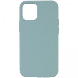 Чехол Silicone Case Full Protective (AA) NO LOGO для Apple iPhone 15 Plus (6.7") Бирюзовый / Turquoise