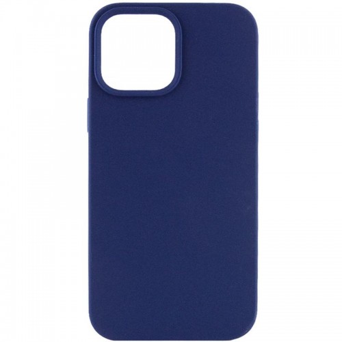 Чехол Silicone Case Full Protective (AA) NO LOGO для Apple iPhone 15 Plus (6.7") Синий / Deep navy