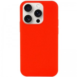 Чохол Silicone Case Full Protective (AA) NO LOGO для Apple iPhone 15 Pro (6.1") Червоний / Red