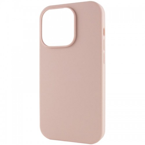 Чехол Silicone Case Full Protective (AA) NO LOGO для Apple iPhone 15 Pro (6.1") Розовый / Pink Sand