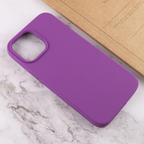 Чохол Silicone Case Full Protective (AA) NO LOGO для Apple iPhone 15 Pro (6.1") Фіолетовий / Grape