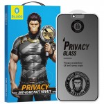 Захисне 2.5D скло Blueo Full Cover Anti-Peep Matte для Apple iPhone 13 Pro Max / 14 Plus (6.7") Чорний