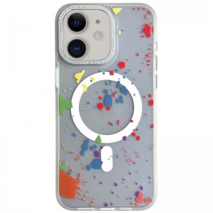 Чохол TPU+PC Flush with MagSafe для Apple iPhone 11 (6.1") White