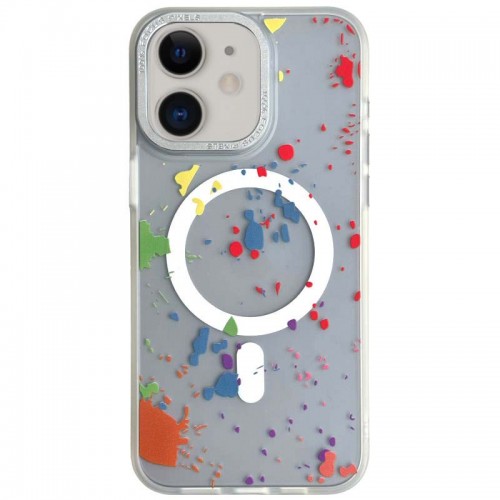 Чехол TPU+PC Flush с MagSafe для Apple iPhone 11 (6.1") White