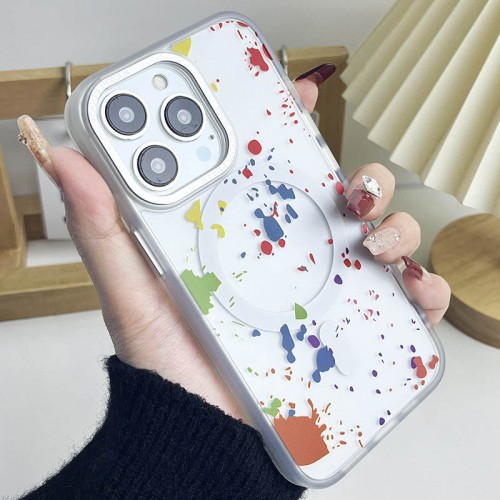 Чехол TPU+PC Flush с MagSafe для Apple iPhone 12 Pro / 12 (6.1") White